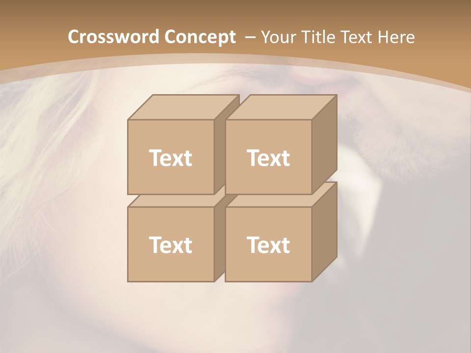 A Man And A Woman Are Looking At Each Other PowerPoint Template