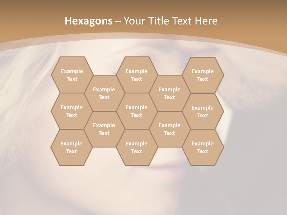 A Man And A Woman Are Looking At Each Other PowerPoint Template