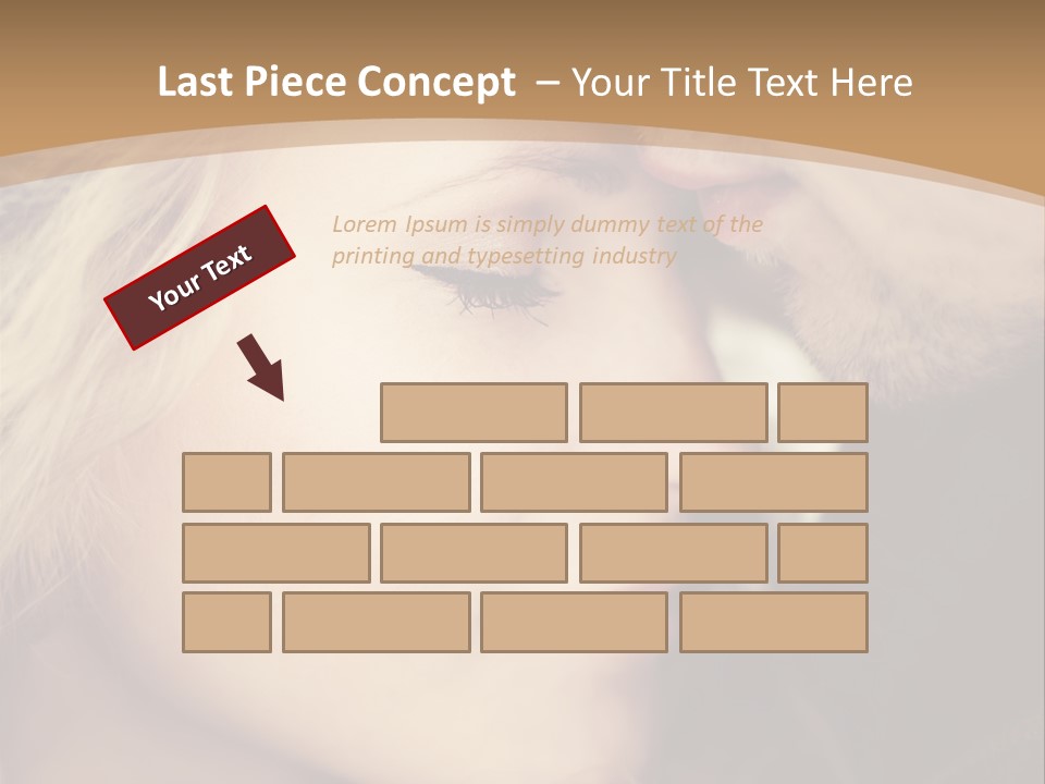 A Man And A Woman Are Looking At Each Other PowerPoint Template
