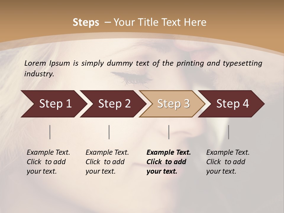 A Man And A Woman Are Looking At Each Other PowerPoint Template