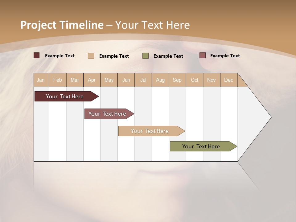 A Man And A Woman Are Looking At Each Other PowerPoint Template