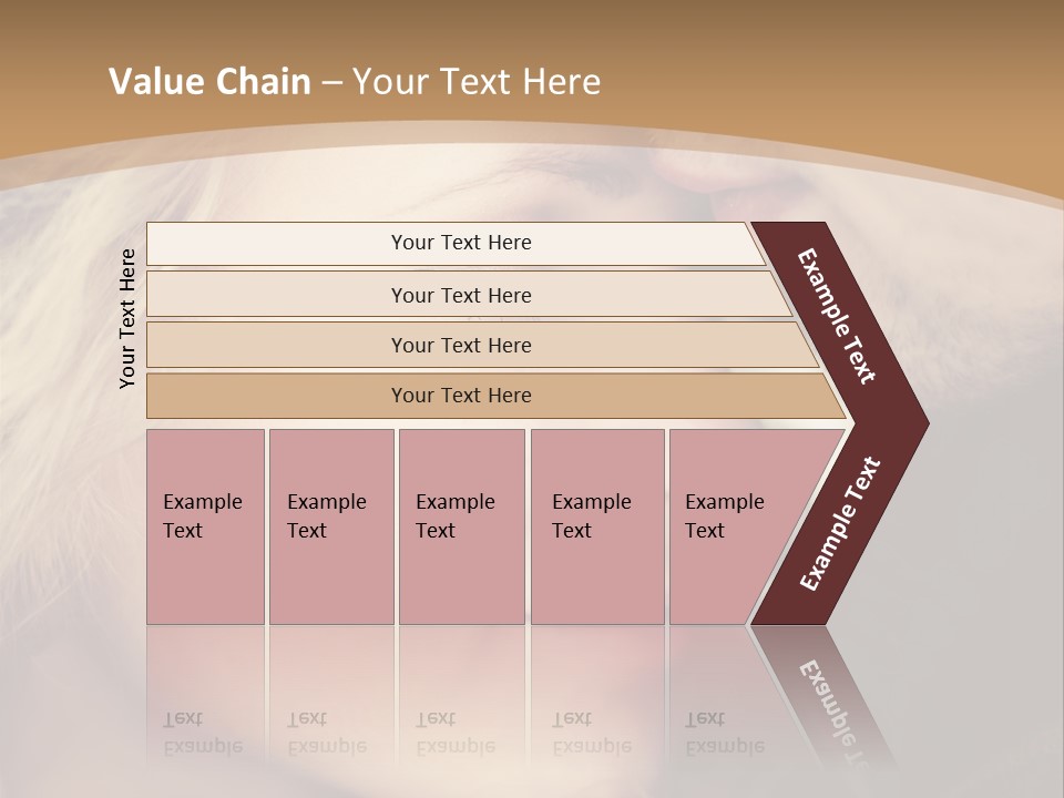 A Man And A Woman Are Looking At Each Other PowerPoint Template