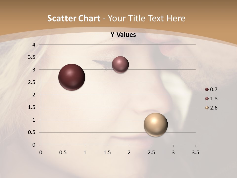 A Man And A Woman Are Looking At Each Other PowerPoint Template