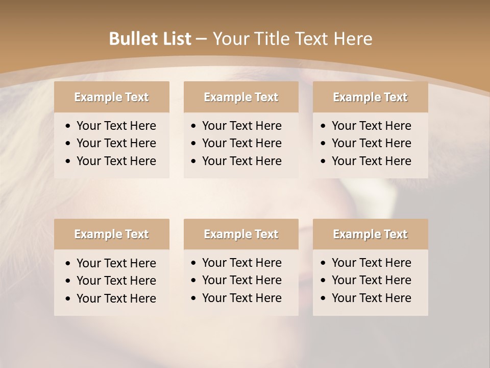 A Man And A Woman Are Looking At Each Other PowerPoint Template