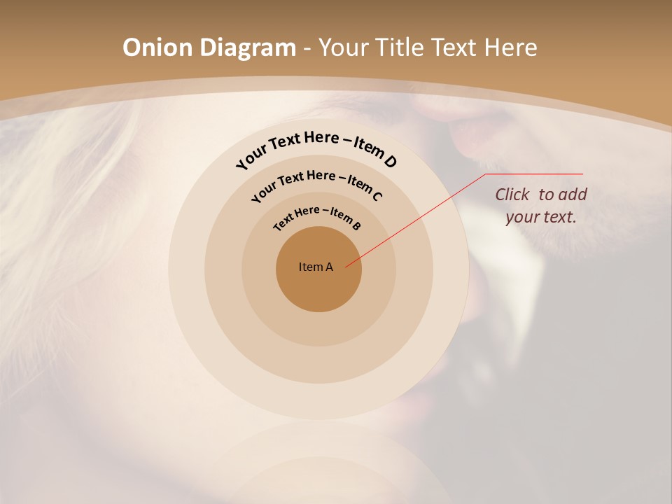 A Man And A Woman Are Looking At Each Other PowerPoint Template