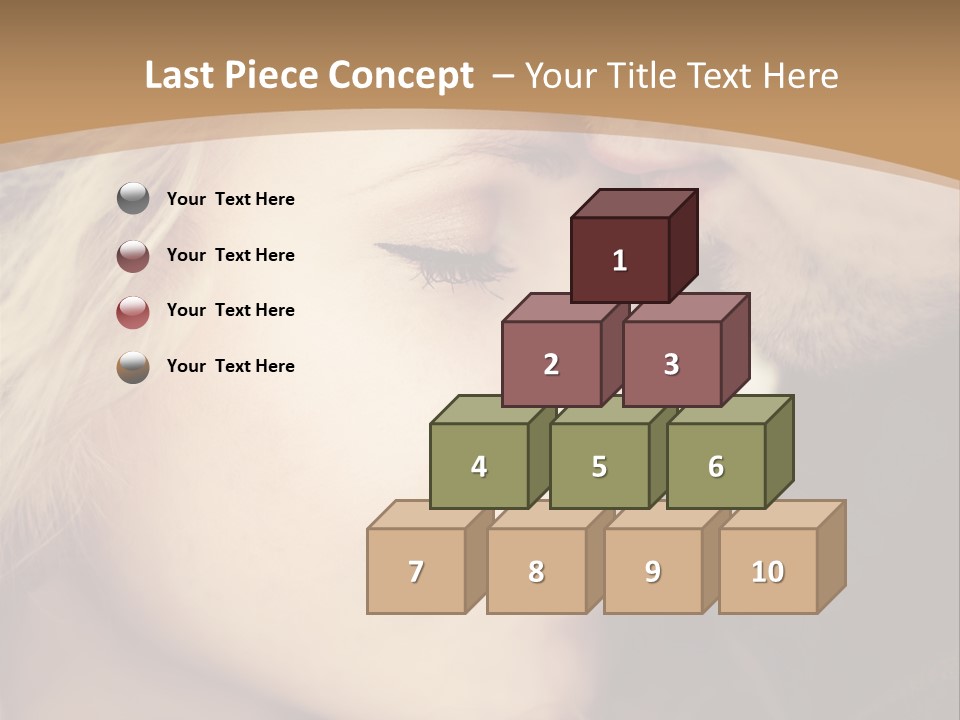 A Man And A Woman Are Looking At Each Other PowerPoint Template
