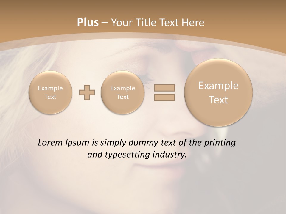 A Man And A Woman Are Looking At Each Other PowerPoint Template
