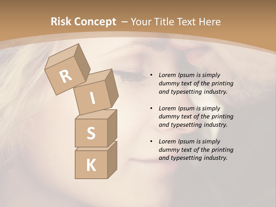 A Man And A Woman Are Looking At Each Other PowerPoint Template