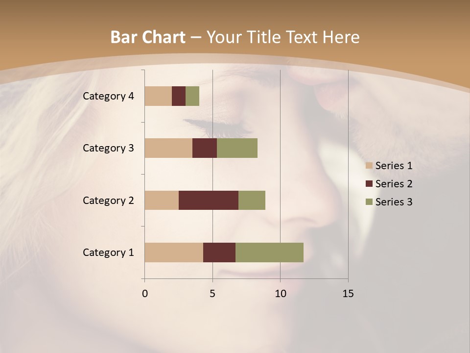 A Man And A Woman Are Looking At Each Other PowerPoint Template