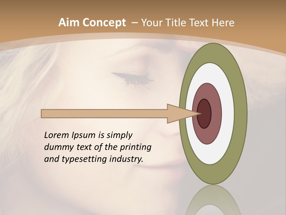 A Man And A Woman Are Looking At Each Other PowerPoint Template