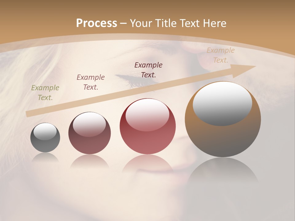 A Man And A Woman Are Looking At Each Other PowerPoint Template