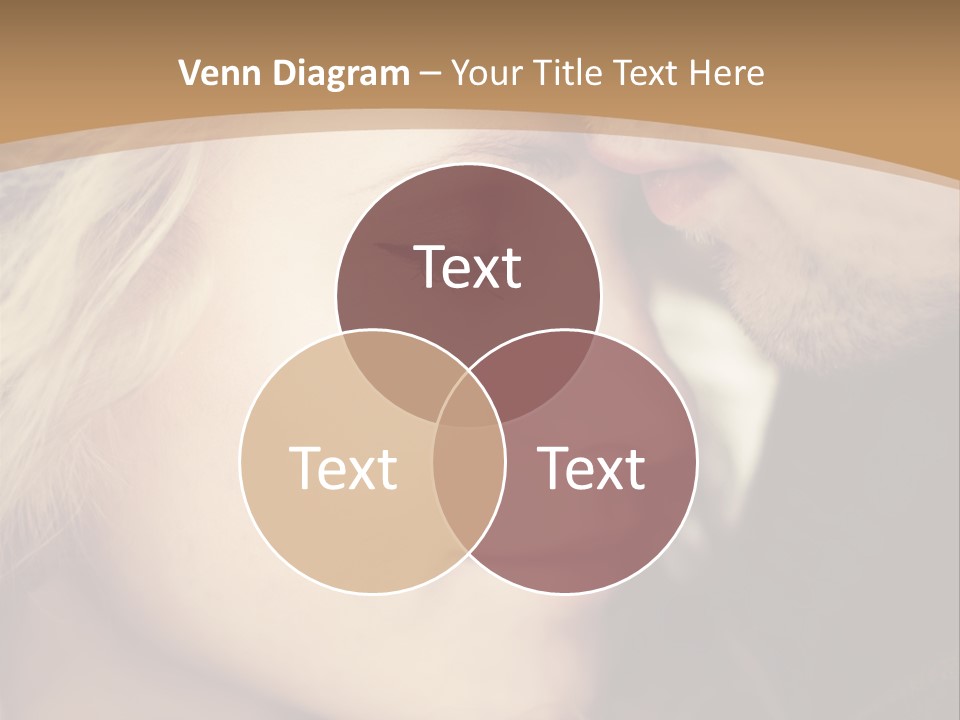 A Man And A Woman Are Looking At Each Other PowerPoint Template