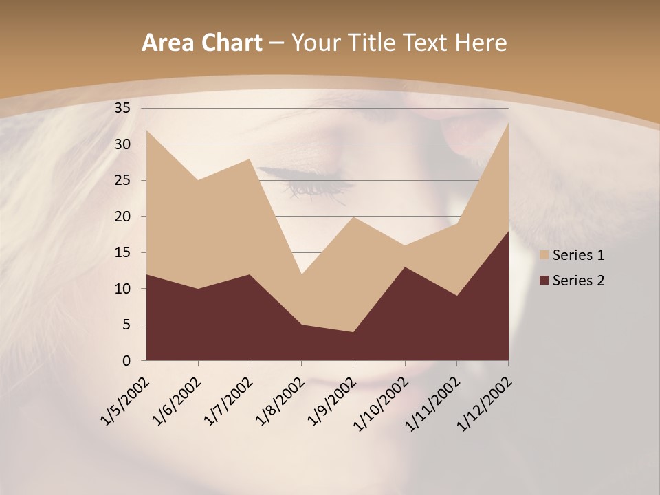 A Man And A Woman Are Looking At Each Other PowerPoint Template