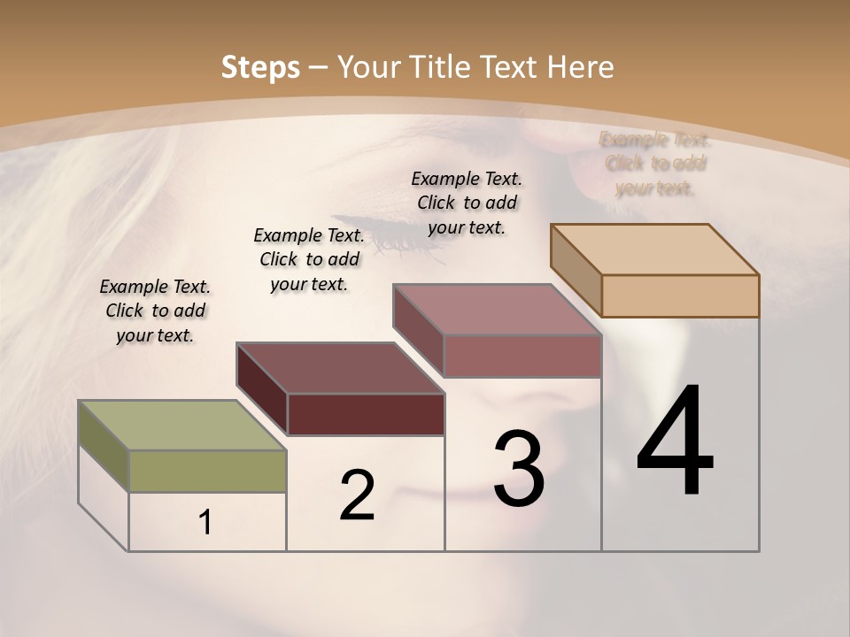 A Man And A Woman Are Looking At Each Other PowerPoint Template