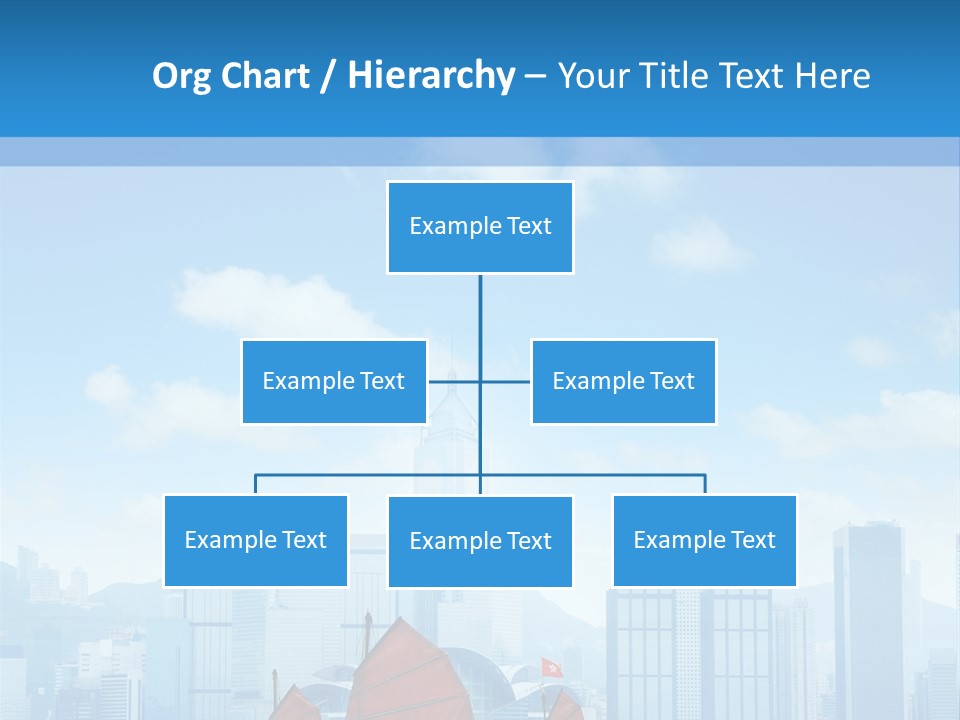 A Boat With Red Sails In A Body Of Water With A City In The Background PowerPoint Template