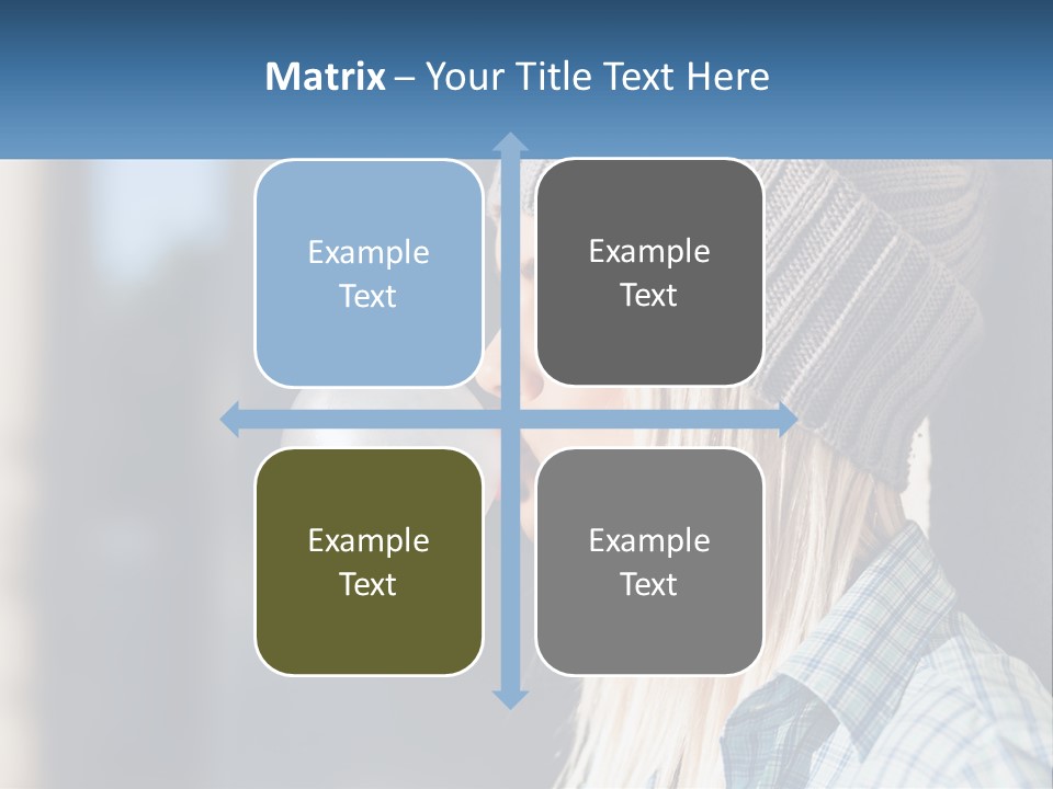 A Woman Blowing A Bubble Into Her Mouth PowerPoint Template