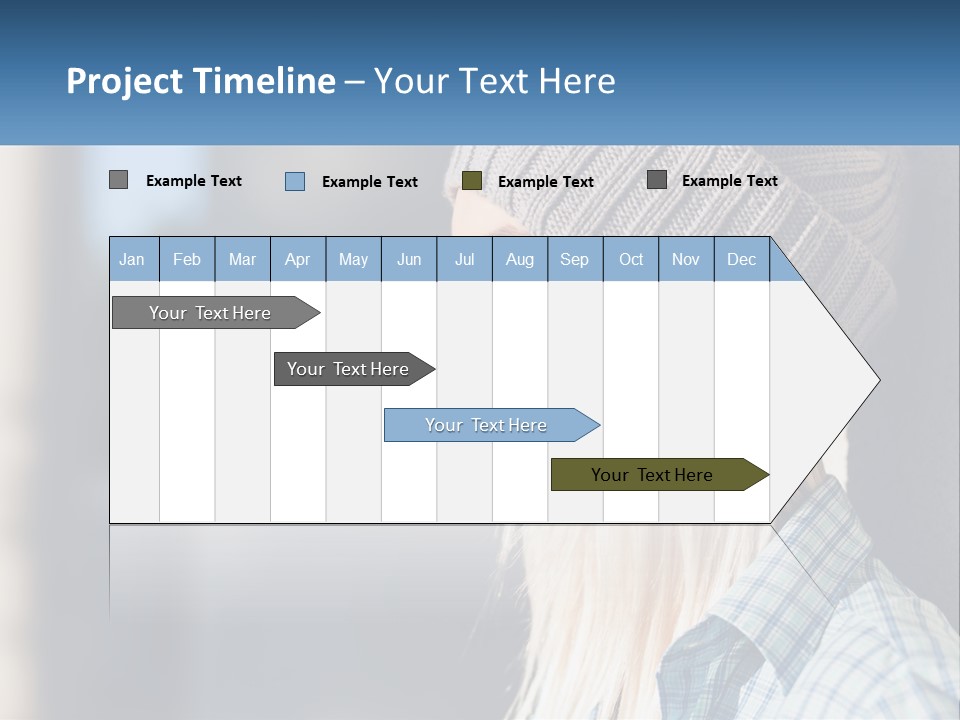 A Woman Blowing A Bubble Into Her Mouth PowerPoint Template