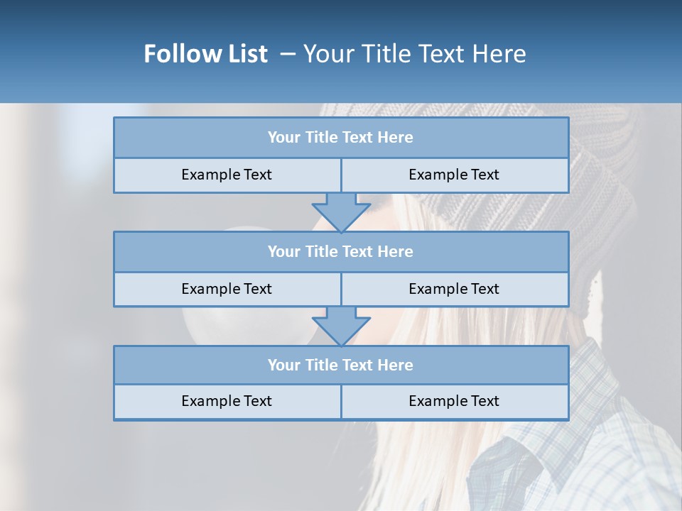 A Woman Blowing A Bubble Into Her Mouth PowerPoint Template
