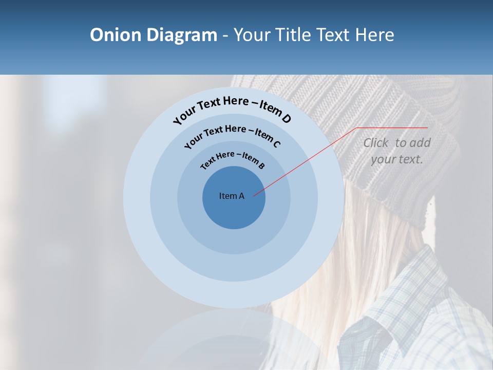 A Woman Blowing A Bubble Into Her Mouth PowerPoint Template