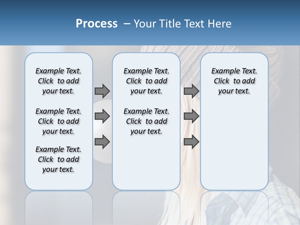A Woman Blowing A Bubble Into Her Mouth PowerPoint Template