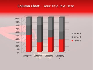 A Medal With A Red Ribbon On A Black Background PowerPoint Template