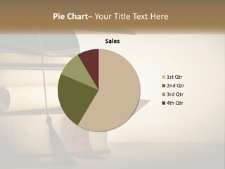 A Graduation Cap On Top Of A Stack Of Books PowerPoint Template