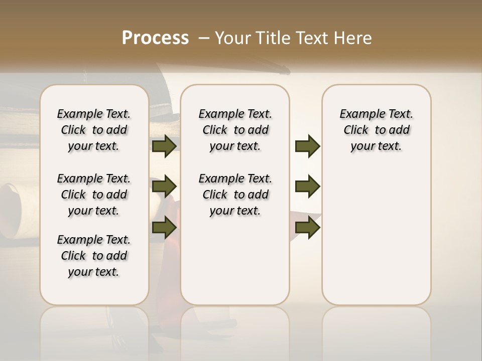 A Graduation Cap On Top Of A Stack Of Books PowerPoint Template