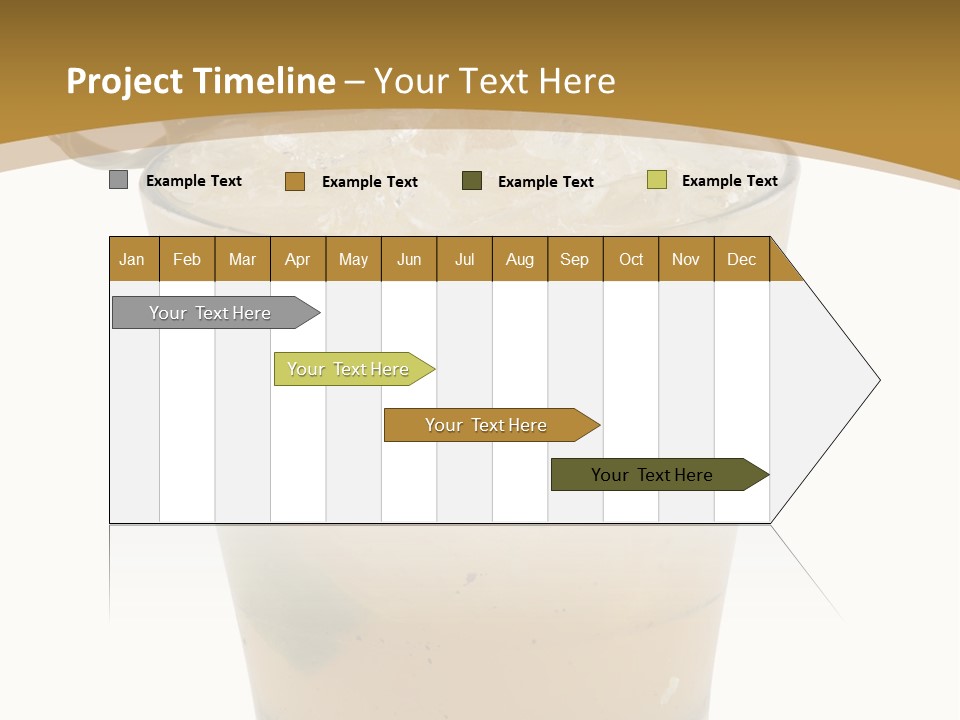 A Drink With A Garnish Garnish Garnish Garnish PowerPoint Template