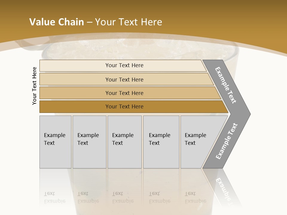A Drink With A Garnish Garnish Garnish Garnish PowerPoint Template