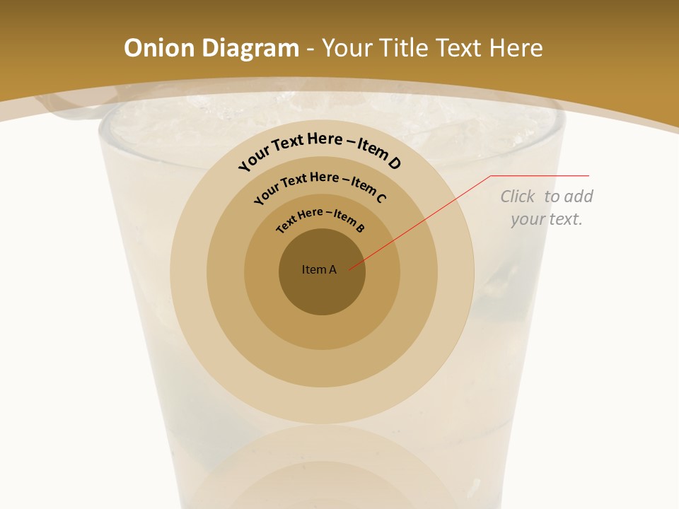 A Drink With A Garnish Garnish Garnish Garnish PowerPoint Template