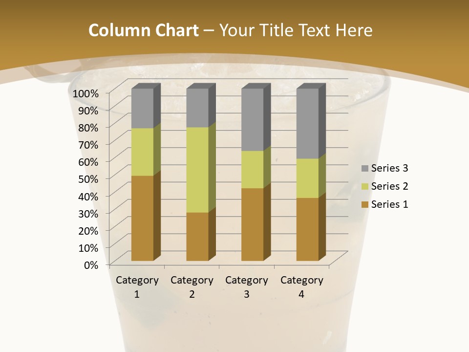 A Drink With A Garnish Garnish Garnish Garnish PowerPoint Template