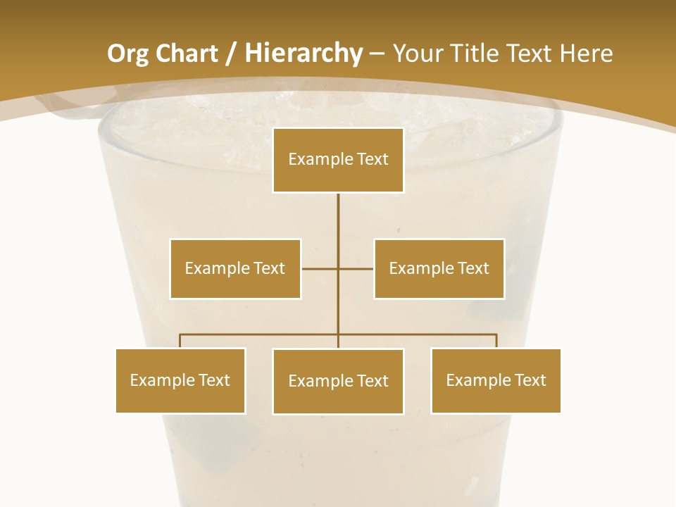 A Drink With A Garnish Garnish Garnish Garnish PowerPoint Template