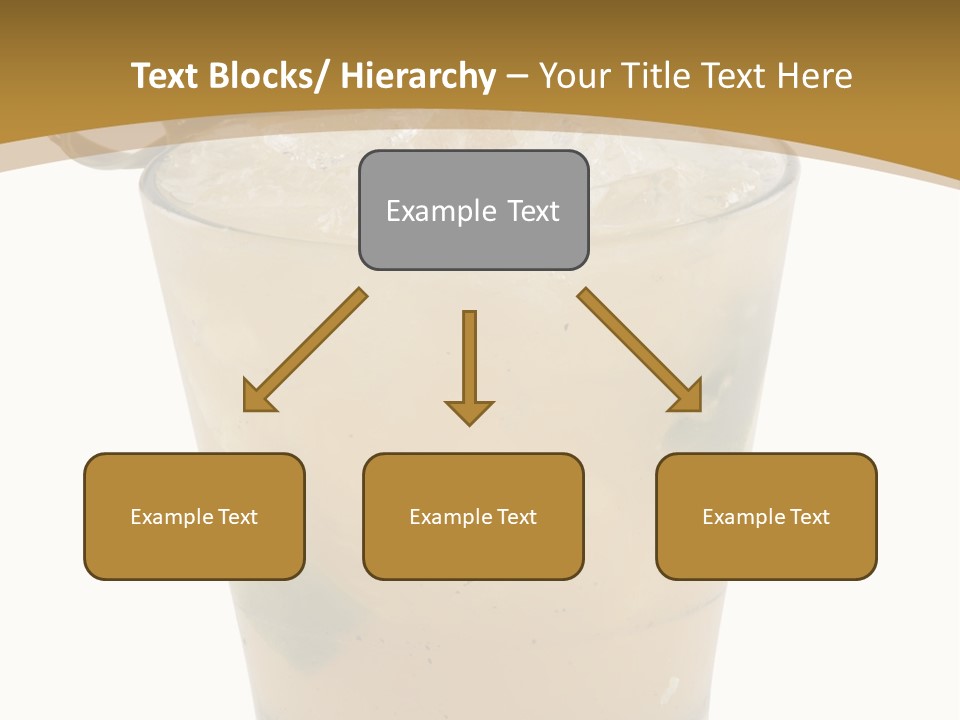 A Drink With A Garnish Garnish Garnish Garnish PowerPoint Template