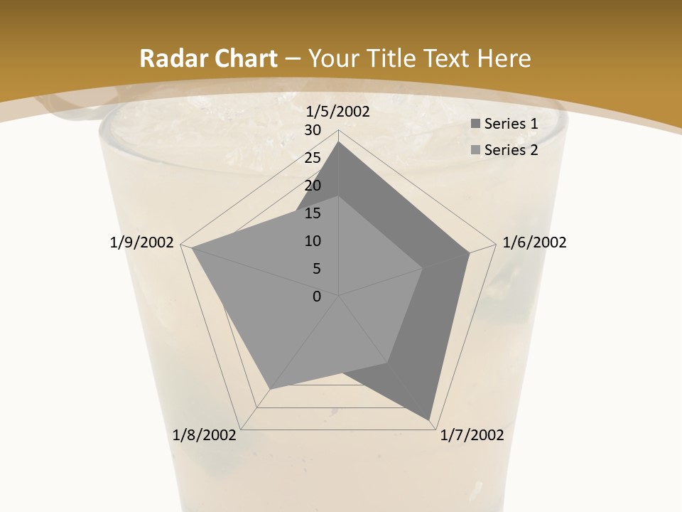 A Drink With A Garnish Garnish Garnish Garnish PowerPoint Template
