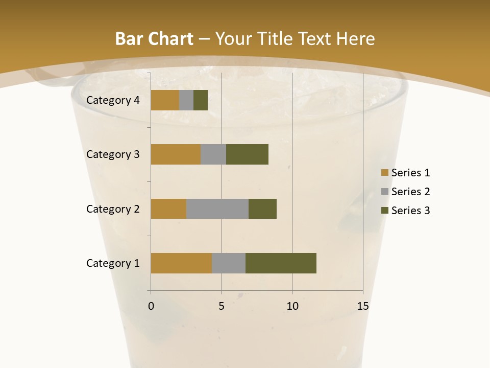 A Drink With A Garnish Garnish Garnish Garnish PowerPoint Template