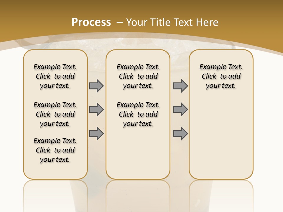 A Drink With A Garnish Garnish Garnish Garnish PowerPoint Template