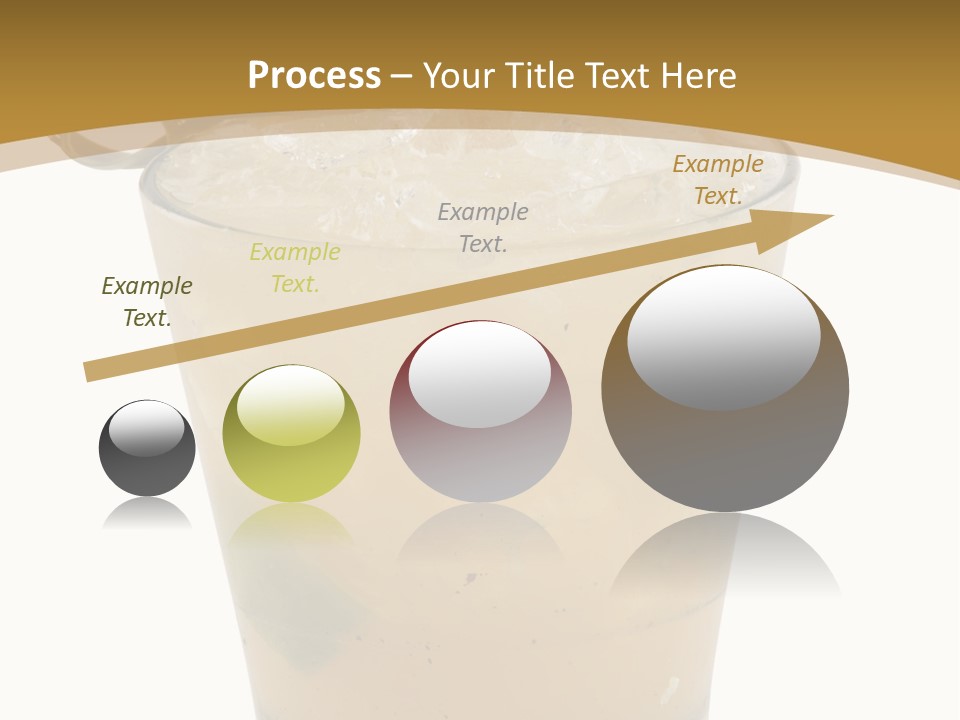 A Drink With A Garnish Garnish Garnish Garnish PowerPoint Template