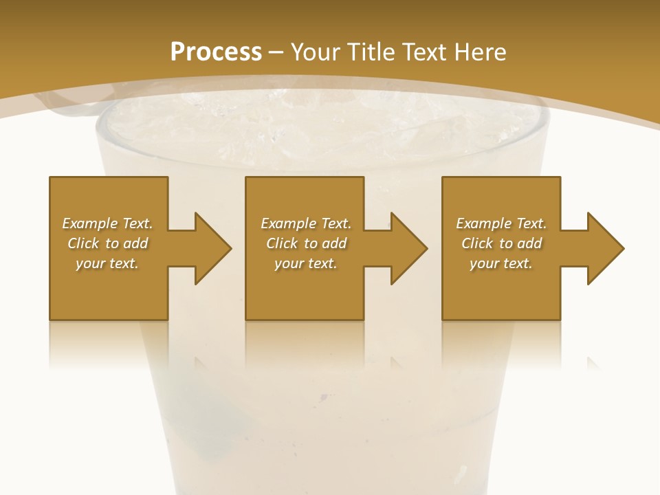 A Drink With A Garnish Garnish Garnish Garnish PowerPoint Template
