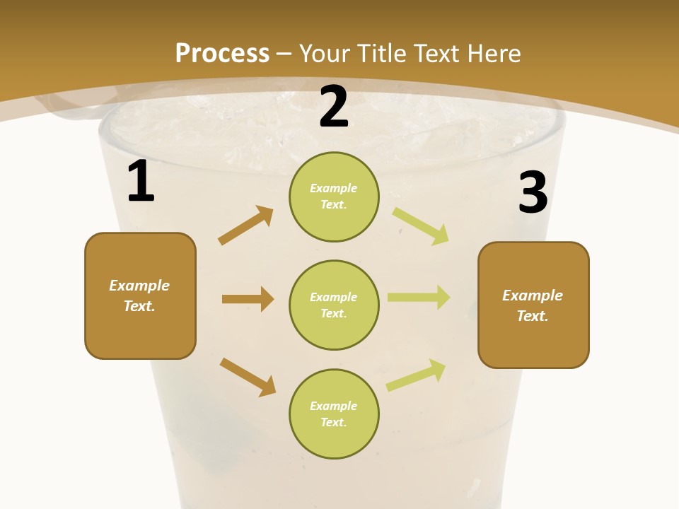 A Drink With A Garnish Garnish Garnish Garnish PowerPoint Template