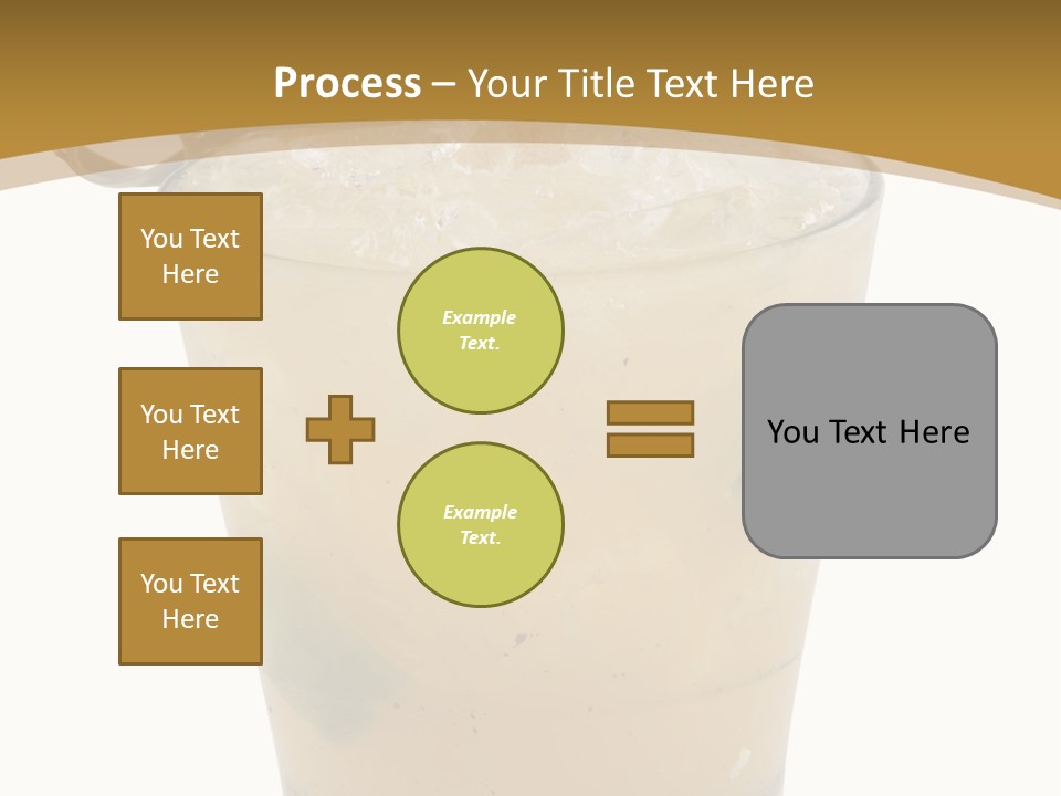 A Drink With A Garnish Garnish Garnish Garnish PowerPoint Template
