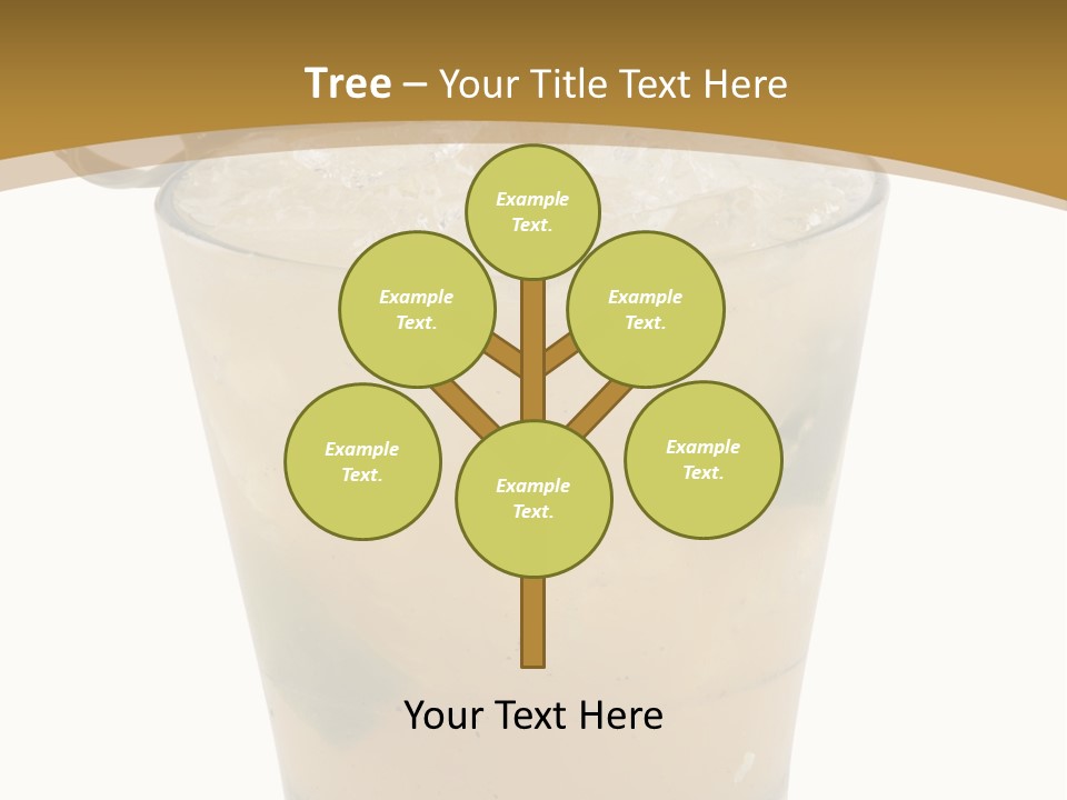 A Drink With A Garnish Garnish Garnish Garnish PowerPoint Template