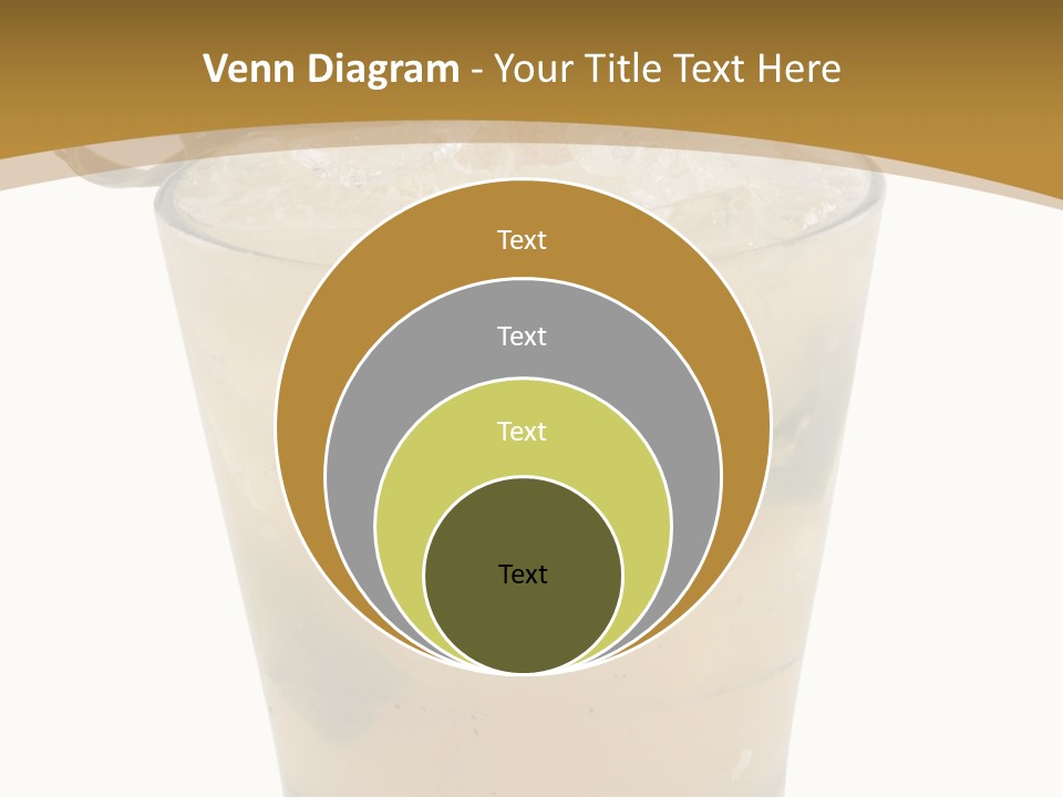 A Drink With A Garnish Garnish Garnish Garnish PowerPoint Template