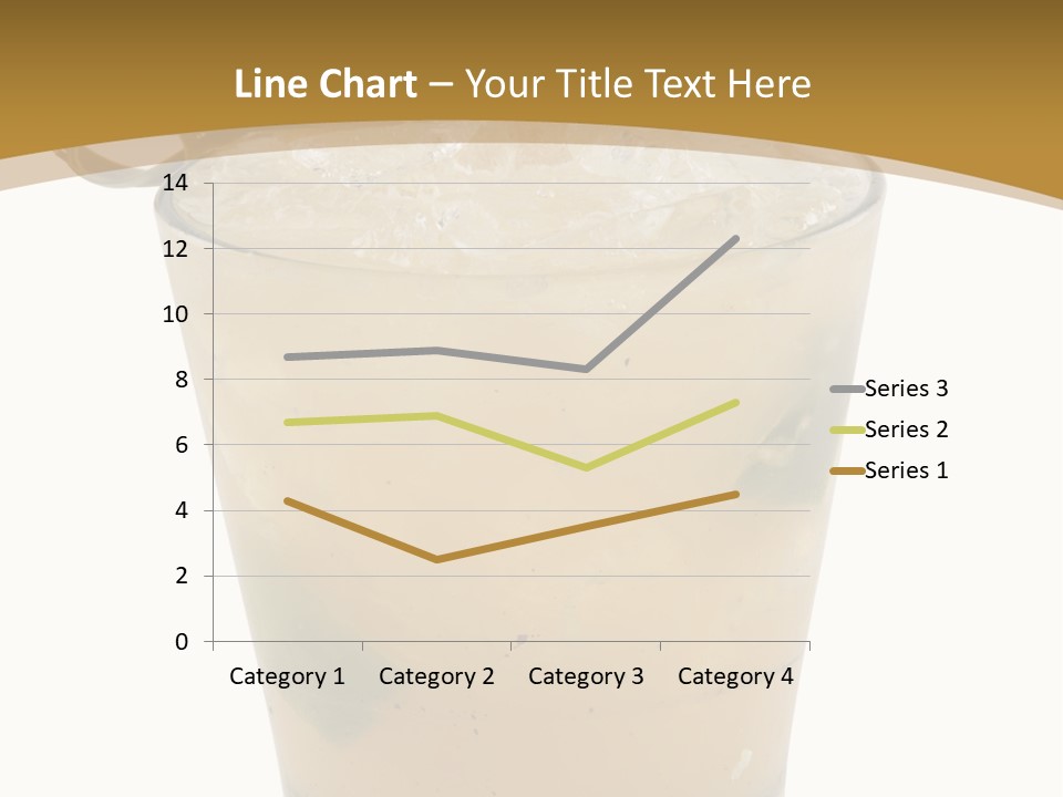 A Drink With A Garnish Garnish Garnish Garnish PowerPoint Template