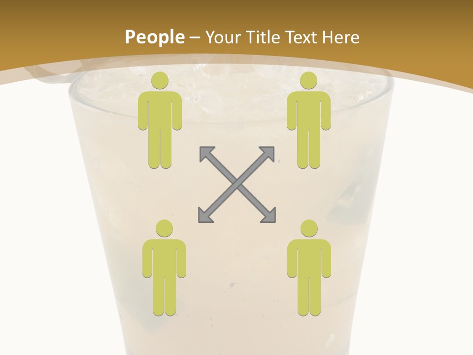 A Drink With A Garnish Garnish Garnish Garnish PowerPoint Template