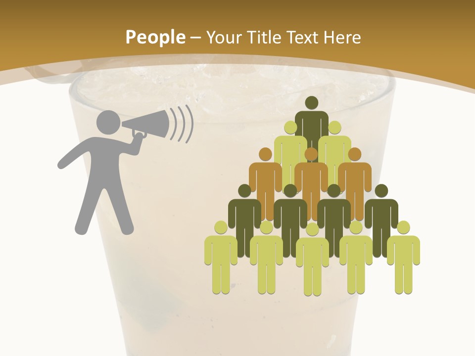 A Drink With A Garnish Garnish Garnish Garnish PowerPoint Template