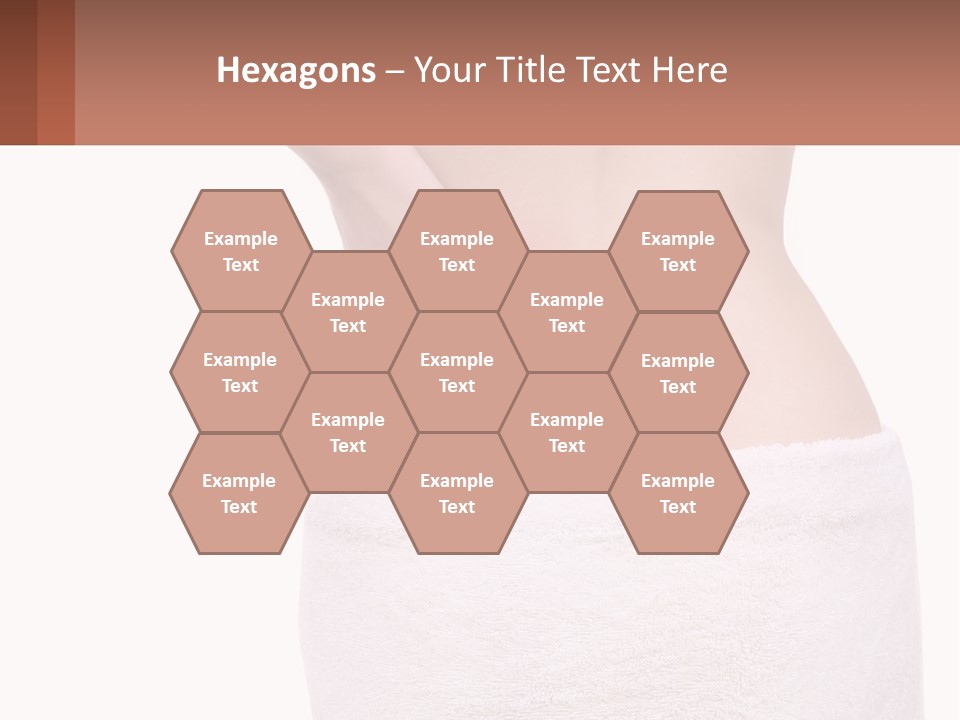 A Woman's Butt With A Red Spot On It PowerPoint Template