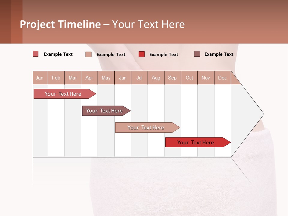 A Woman's Butt With A Red Spot On It PowerPoint Template
