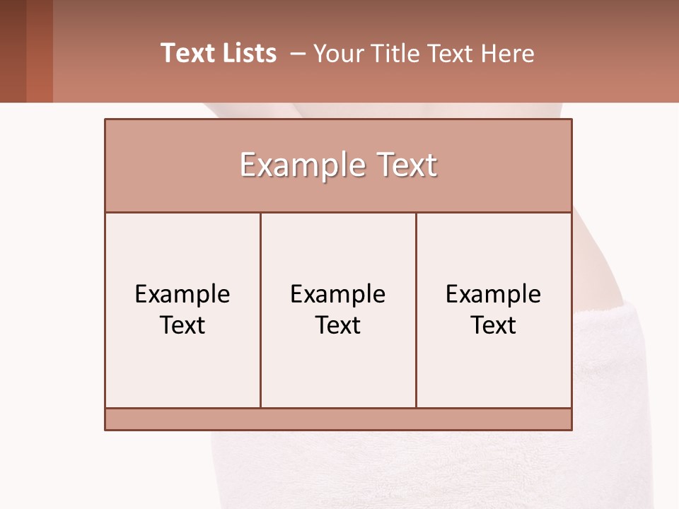 A Woman's Butt With A Red Spot On It PowerPoint Template