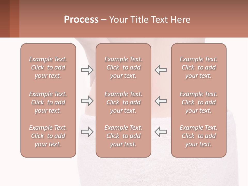 A Woman's Butt With A Red Spot On It PowerPoint Template