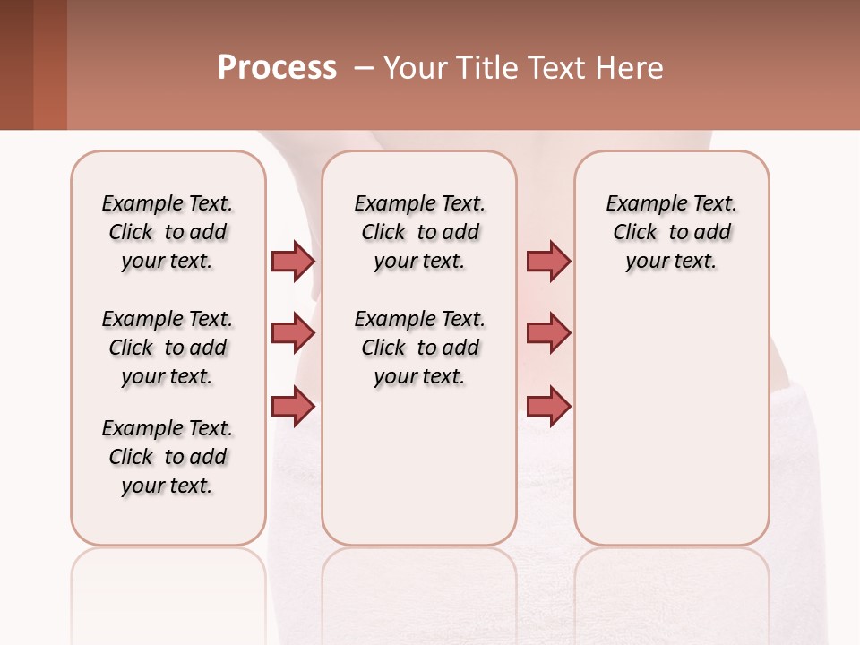 A Woman's Butt With A Red Spot On It PowerPoint Template